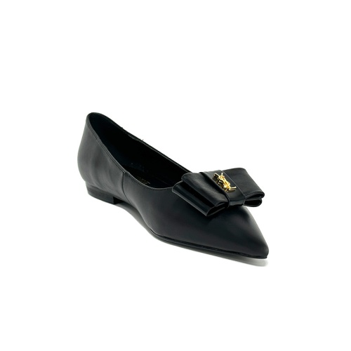 Replica Yves Saint Laurent YSL Flat Shoes For Women #1159054 $98.00 USD for Wholesale