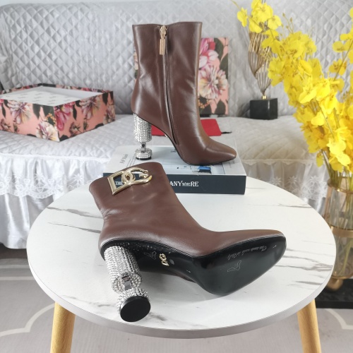 Replica Dolce & Gabbana D&G Boots For Women #1162514 $172.00 USD for Wholesale