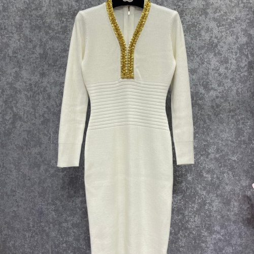 Balmain Dresses Long Sleeved For Women #1163447