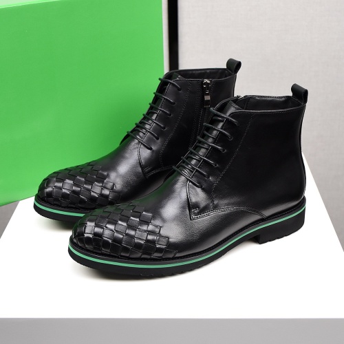 Replica Bottega Veneta BV Boots For Men #1163519 $85.00 USD for Wholesale