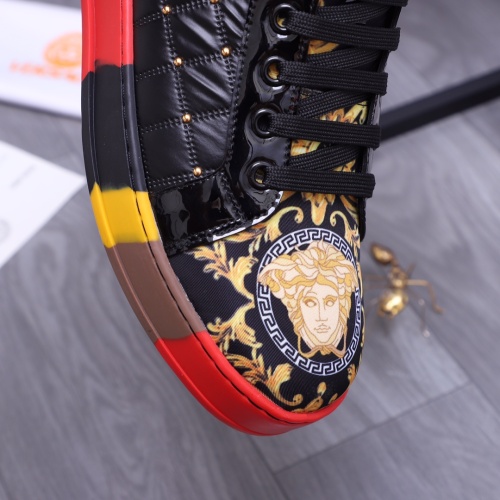 Replica Versace High Tops Shoes For Men #1164240 $76.00 USD for Wholesale