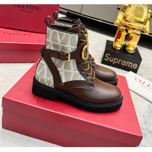 Replica Valentino Boots For Women #1164633 $112.00 USD for Wholesale