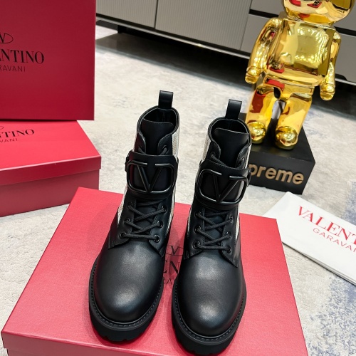 Replica Valentino Boots For Women #1164634 $112.00 USD for Wholesale