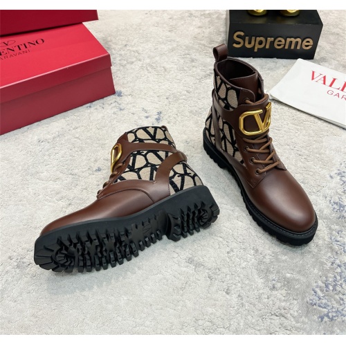 Replica Valentino Boots For Women #1164637 $112.00 USD for Wholesale