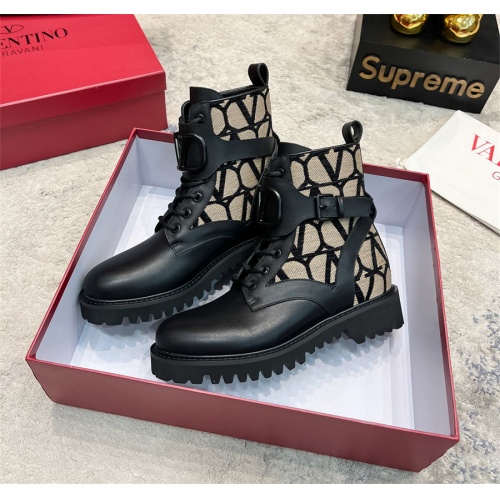 Replica Valentino Boots For Women #1164638 $112.00 USD for Wholesale