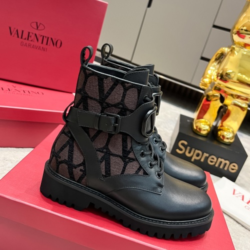 Replica Valentino Boots For Women #1164642 $112.00 USD for Wholesale