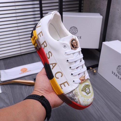 Replica Versace Casual Shoes For Men #1173367 $72.00 USD for Wholesale