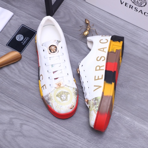 Replica Versace Casual Shoes For Men #1173367 $72.00 USD for Wholesale