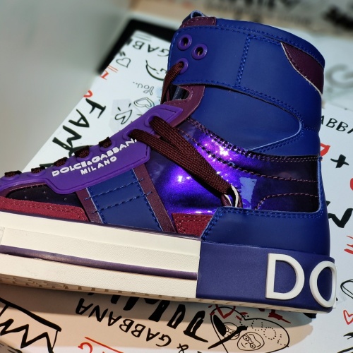 Replica D&G High Top Shoes For Men #1174077 $96.00 USD for Wholesale