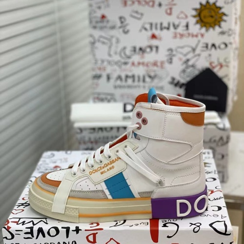 Replica D&G High Top Shoes For Men #1174079 $96.00 USD for Wholesale