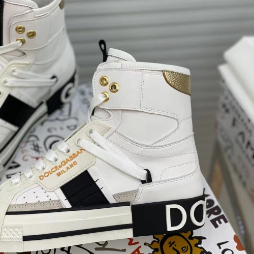 Replica D&G High Top Shoes For Women #1174086 $96.00 USD for Wholesale