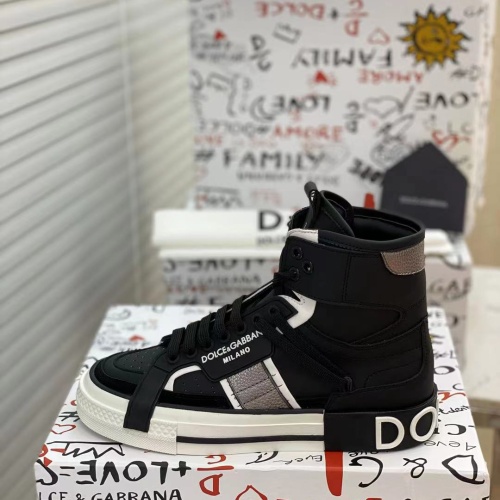 Replica D&G High Top Shoes For Men #1174089 $96.00 USD for Wholesale