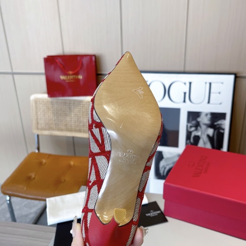 Replica Valentino High-Heeled Shoes For Women #1174371 $96.00 USD for Wholesale