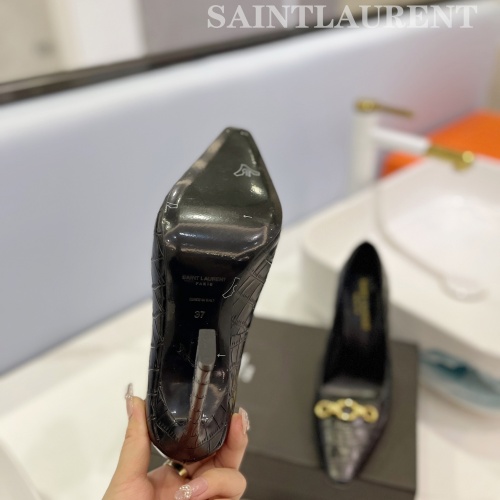 Replica Yves Saint Laurent YSL High-Heeled Shoes For Women #1174645 $115.00 USD for Wholesale