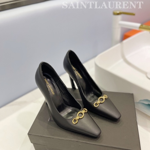 Replica Yves Saint Laurent YSL High-Heeled Shoes For Women #1174650 $115.00 USD for Wholesale