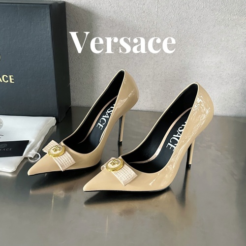 Versace High-Heeled Shoes For Women #1174795, $118.00 USD, [ITEM#1174795], Versace High-Heeled Shoes