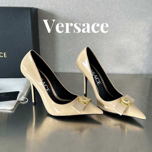 Replica Versace High-Heeled Shoes For Women #1174795 $118.00 USD for Wholesale