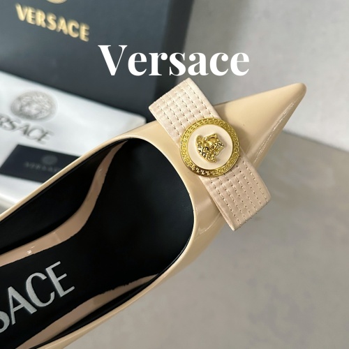 Replica Versace High-Heeled Shoes For Women #1174795 $118.00 USD for Wholesale