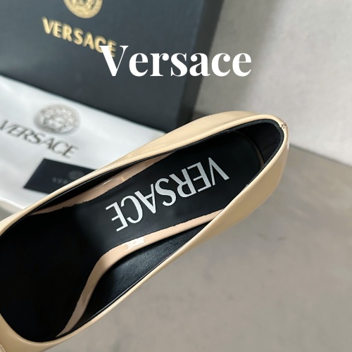 Replica Versace High-Heeled Shoes For Women #1174795 $118.00 USD for Wholesale