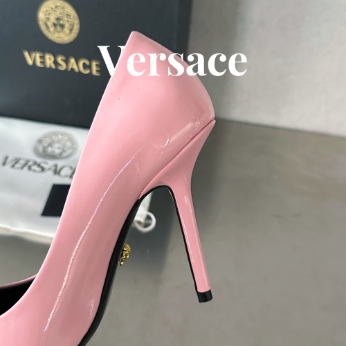 Replica Versace High-Heeled Shoes For Women #1174796 $118.00 USD for Wholesale