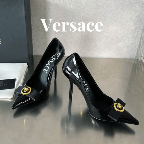 Replica Versace High-Heeled Shoes For Women #1174798 $118.00 USD for Wholesale