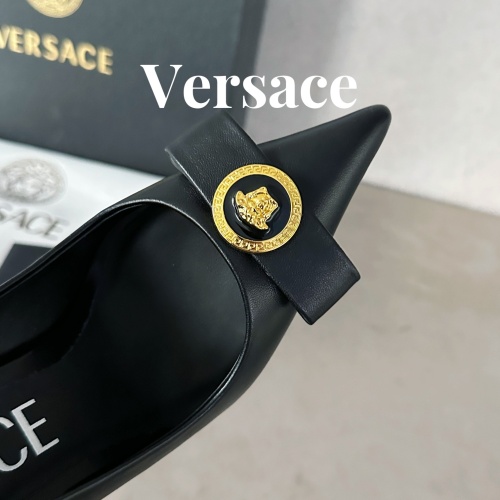 Replica Versace High-Heeled Shoes For Women #1174799 $118.00 USD for Wholesale