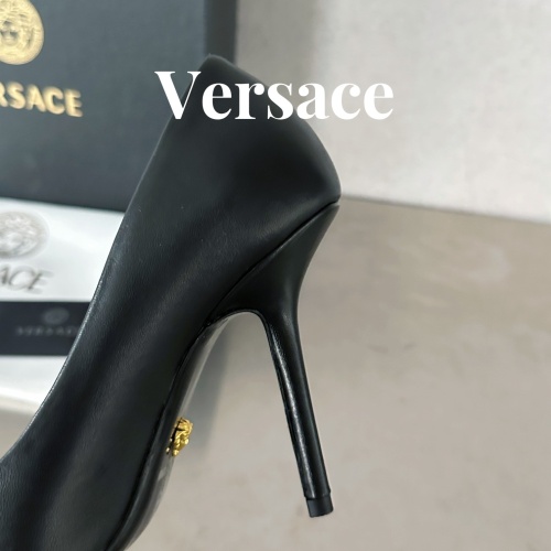 Replica Versace High-Heeled Shoes For Women #1174799 $118.00 USD for Wholesale