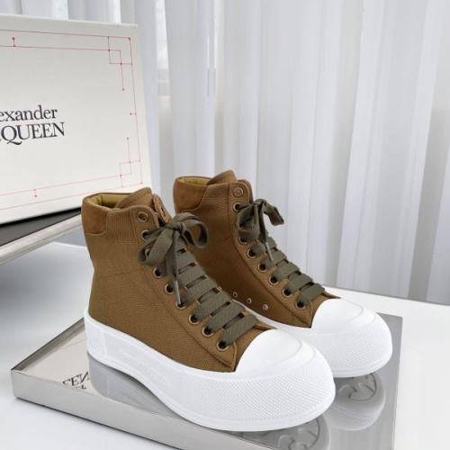 Alexander McQueen High Tops Shoes For Women #1174896, $96.00 USD, [ITEM#1174896], Alexander McQueen High Tops Shoes