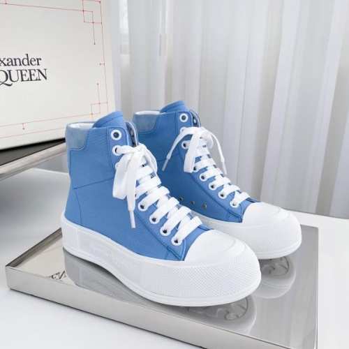 Alexander McQueen High Tops Shoes For Women #1174898