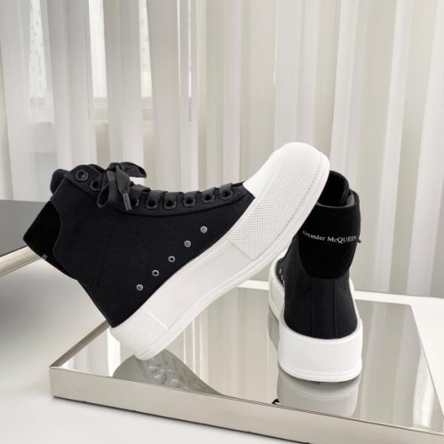 Replica Alexander McQueen High Tops Shoes For Men #1174903 $98.00 USD for Wholesale