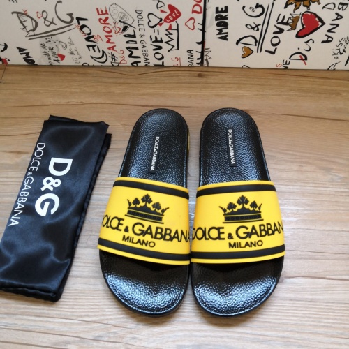 Dolce &amp; Gabbana D&amp;G Slippers For Men #1177219, $48.00 USD, [ITEM#1177219], Dolce &amp; Gabbana D&amp;G Slippers