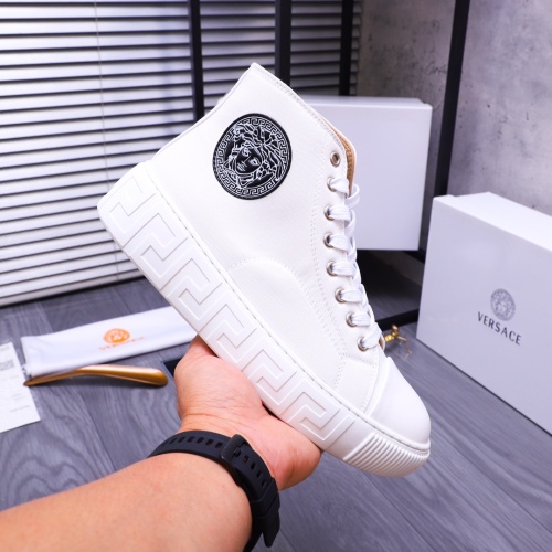 Replica Versace High Tops Shoes For Men #1178808 $72.00 USD for Wholesale