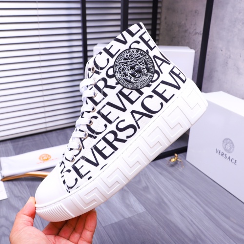 Replica Versace High Tops Shoes For Men #1178810 $72.00 USD for Wholesale