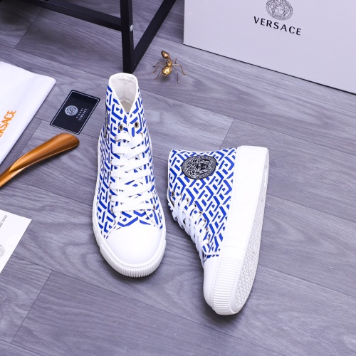 Replica Versace High Tops Shoes For Men #1178818 $72.00 USD for Wholesale