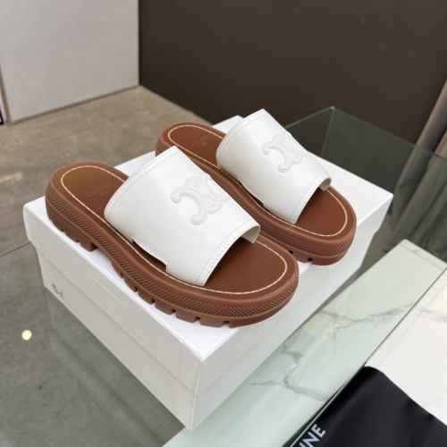 Replica Celine Slippers For Women #1180038 $82.00 USD for Wholesale