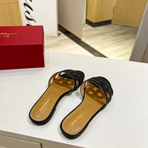 Replica Salvatore Ferragamo Slippers For Women #1180318 $80.00 USD for Wholesale