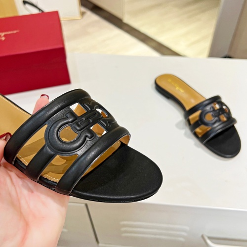 Replica Salvatore Ferragamo Slippers For Women #1180318 $80.00 USD for Wholesale