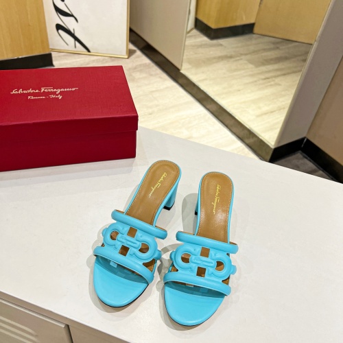 Replica Salvatore Ferragamo Slippers For Women #1180333 $82.00 USD for Wholesale