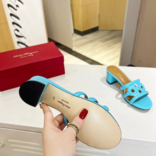 Replica Salvatore Ferragamo Slippers For Women #1180333 $82.00 USD for Wholesale