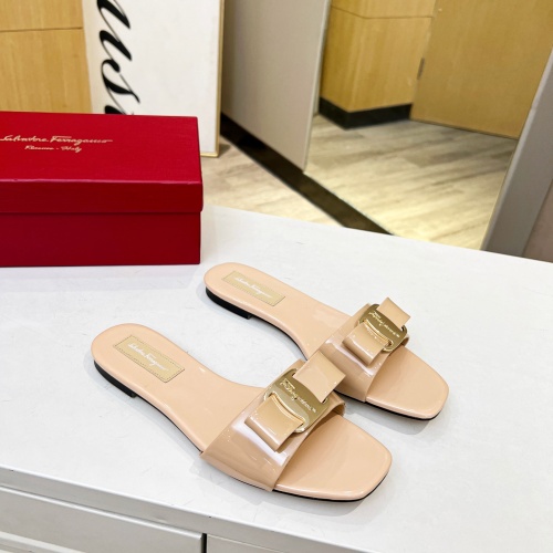 Replica Salvatore Ferragamo Slippers For Women #1180360 $80.00 USD for Wholesale