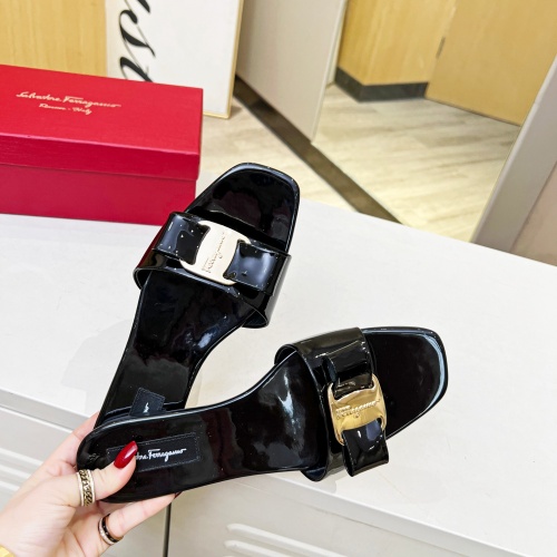 Replica Salvatore Ferragamo Slippers For Women #1180362 $80.00 USD for Wholesale