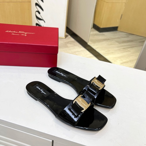 Replica Salvatore Ferragamo Slippers For Women #1180362 $80.00 USD for Wholesale