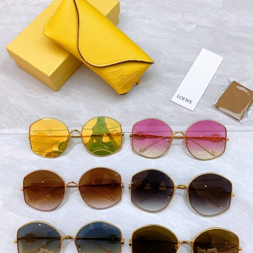 Replica LOEWE AAA Quality Sunglasses #1181161 $60.00 USD for Wholesale