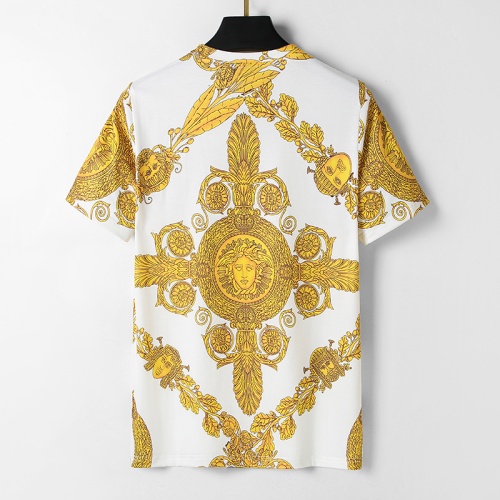 Replica Versace T-Shirts Short Sleeved For Men #1181482 $25.00 USD for Wholesale