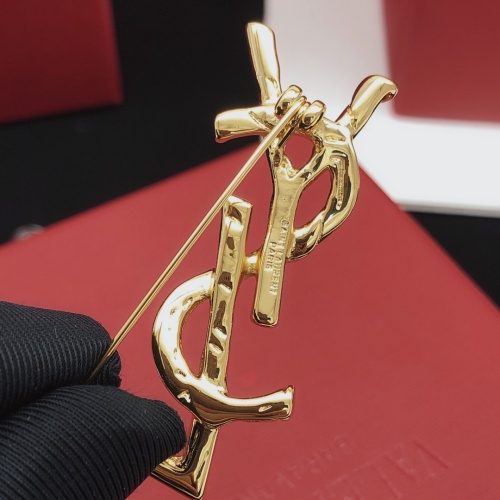 Replica Yves Saint Laurent Brooches For Women #1182306 $27.00 USD for Wholesale