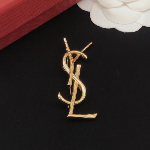 Replica Yves Saint Laurent Brooches For Women #1182736 $27.00 USD for Wholesale