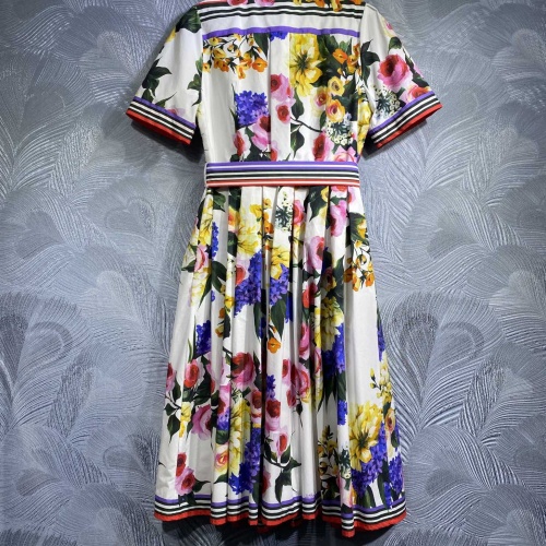 Replica Dolce & Gabbana Dresses Short Sleeved For Women #1183340 $140.00 USD for Wholesale