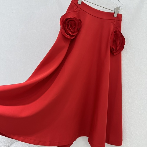 Replica Valentino Midi Skirt For Women #1184117 $96.00 USD for Wholesale