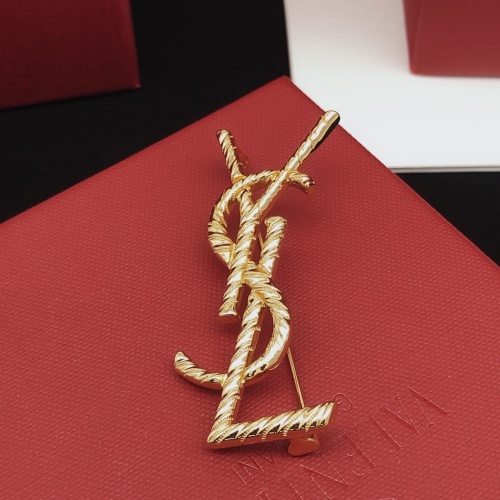 Replica Yves Saint Laurent Brooches For Women #1184163 $27.00 USD for Wholesale