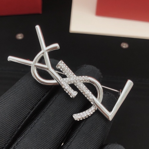 Replica Yves Saint Laurent Brooches For Women #1184170 $29.00 USD for Wholesale